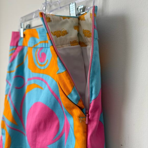Loudmouth Ladies Bright Colored Golf Skort Size 10 Dopamine Dressing Activewear - Picture 7 of 9